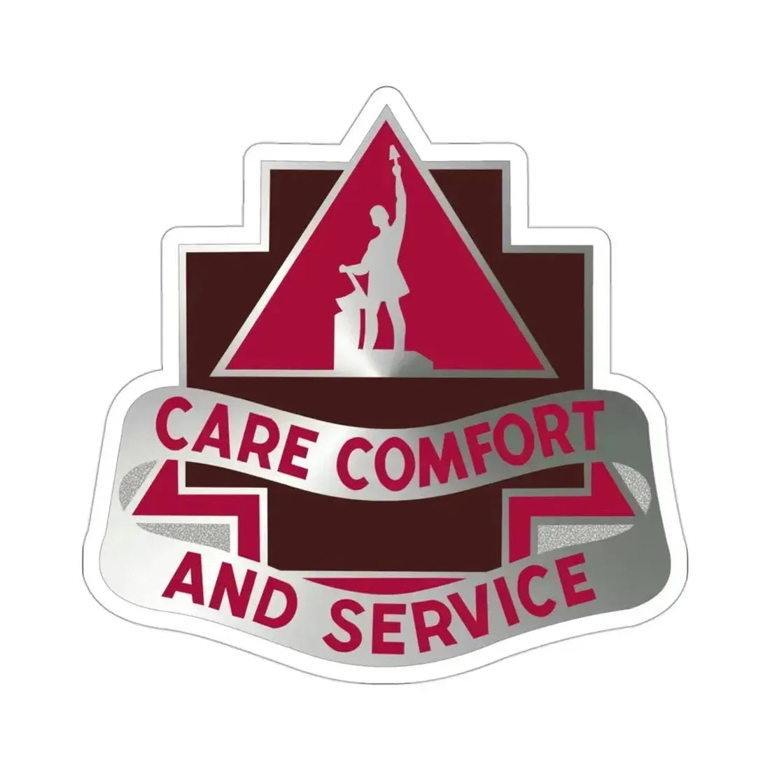 3345 US Hospital (U.S. Army) STICKER Vinyl Die-Cut Decal 3 Inch - The Sticker Space