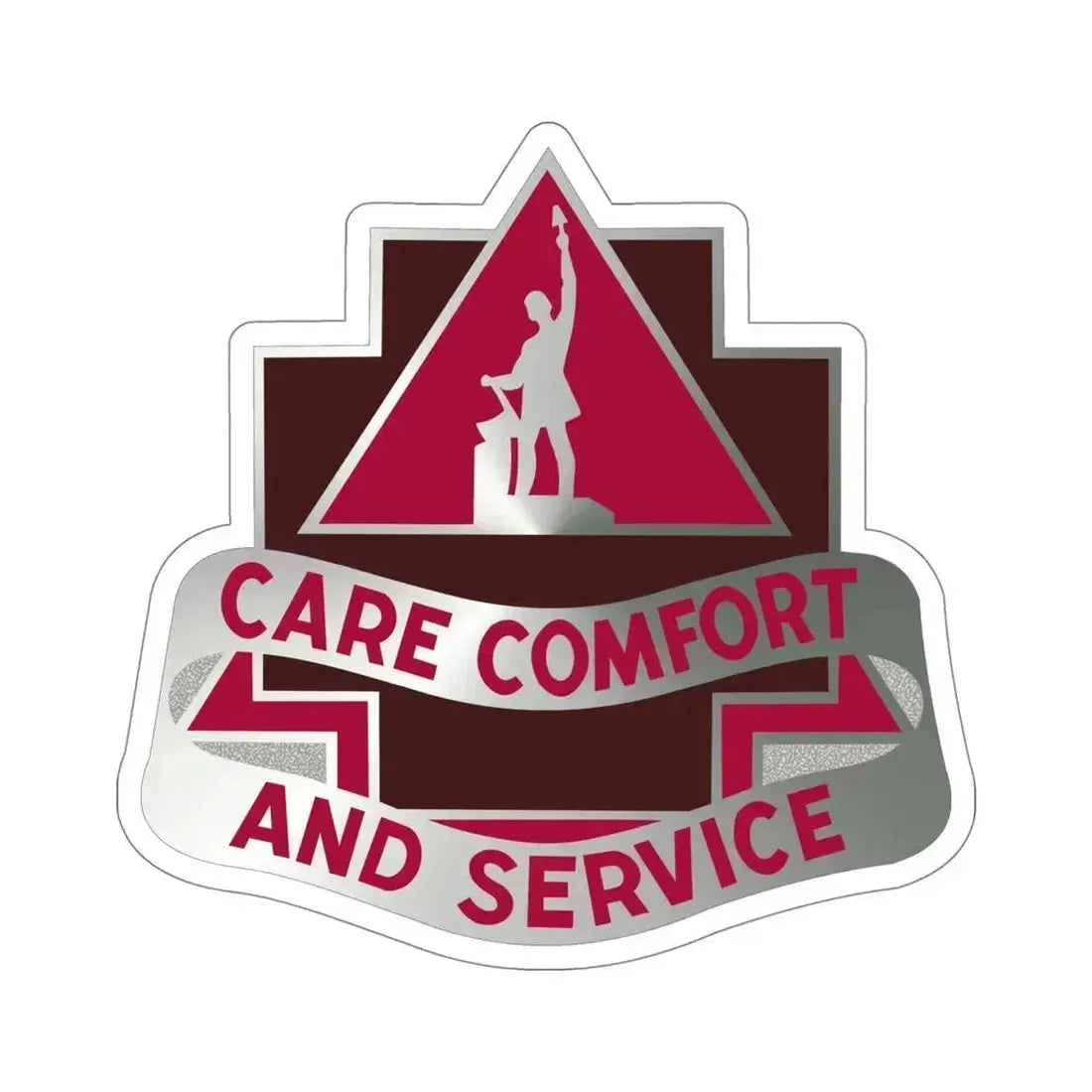 3345 US Hospital (U.S. Army) STICKER Vinyl Die-Cut Decal 5 Inch - The Sticker Space