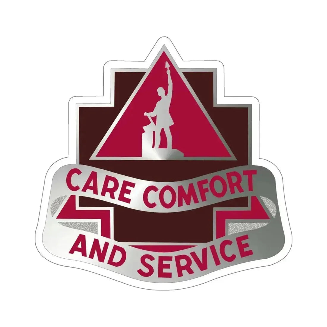 3345 US Hospital (U.S. Army) STICKER Vinyl Die-Cut Decal 6 Inch - The Sticker Space