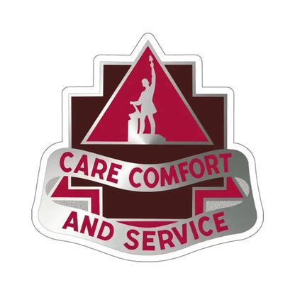 3345 US Hospital (U.S. Army) STICKER Vinyl Kiss-Cut Decal 6 Inch White - The Sticker Space