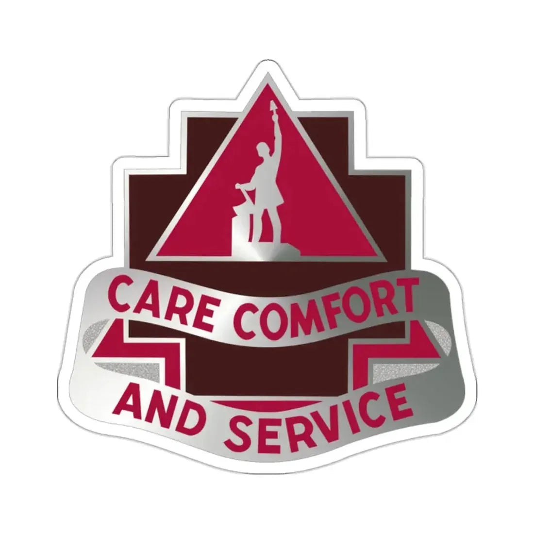 3345 US Hospital (U.S. Army) STICKER Vinyl Kiss-Cut Decal - The Sticker Space
