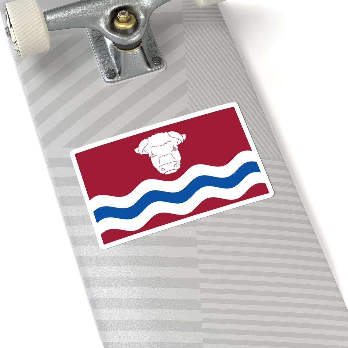 County Flag Of Herefordshire (England) STICKER Vinyl Kiss-Cut Decal