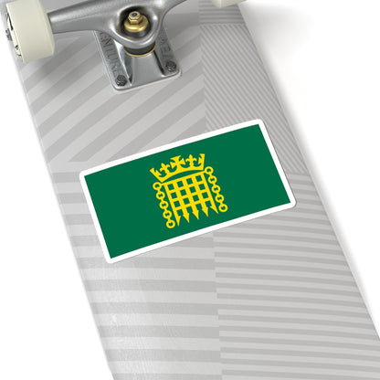 Flag House of Commons (United Kingdom) STICKER Vinyl Kiss-Cut Decal