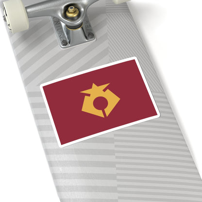 Flag of Rikuzentakata Iwate (Japan) STICKER Vinyl Kiss-Cut Decal