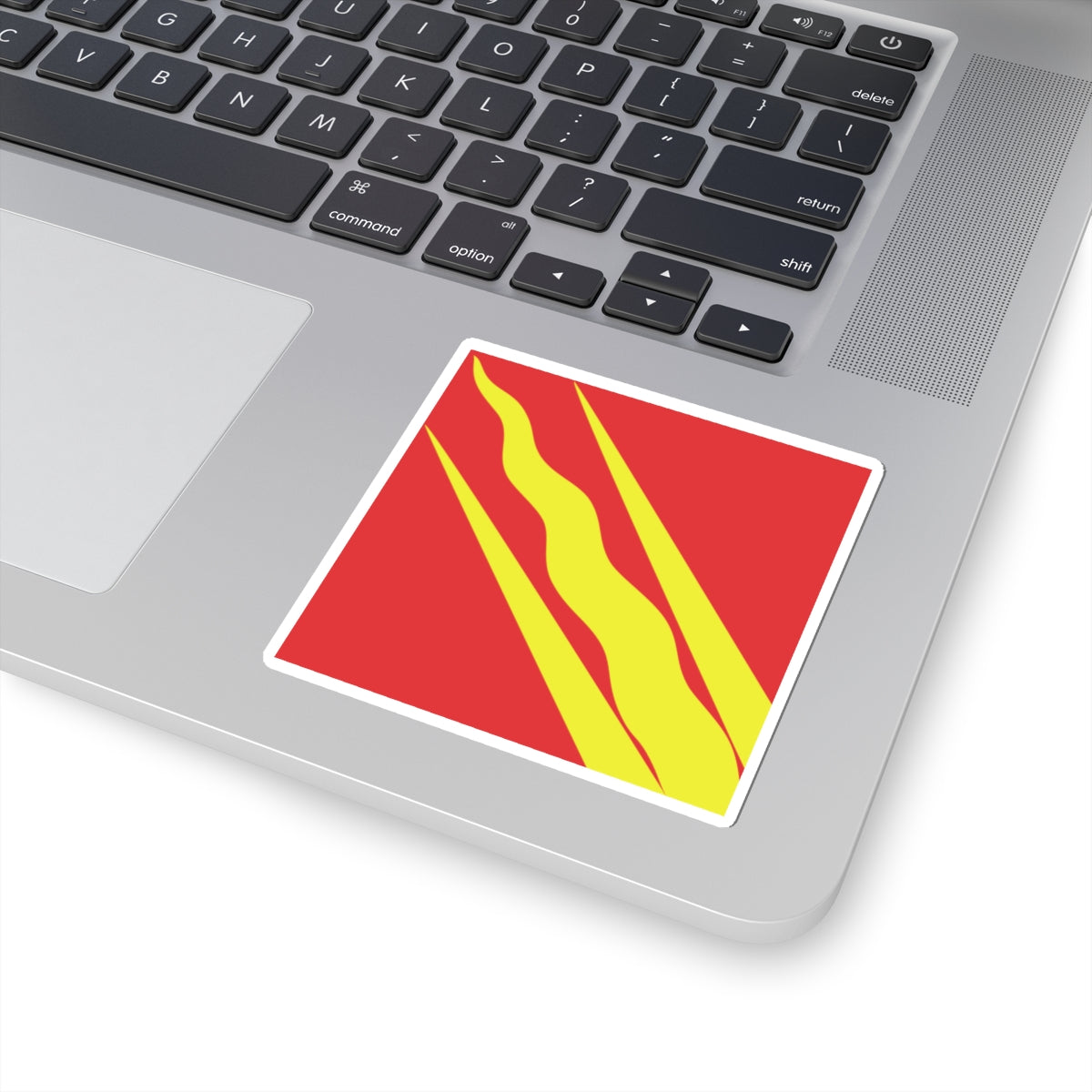 Flag of Østfold (Norway) STICKER Vinyl Kiss-Cut Decal