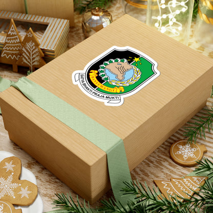 Banyuwangi Regency coat of arms (Indonesia) (Coat of Arms) STICKER Vinyl Kiss-Cut Decal