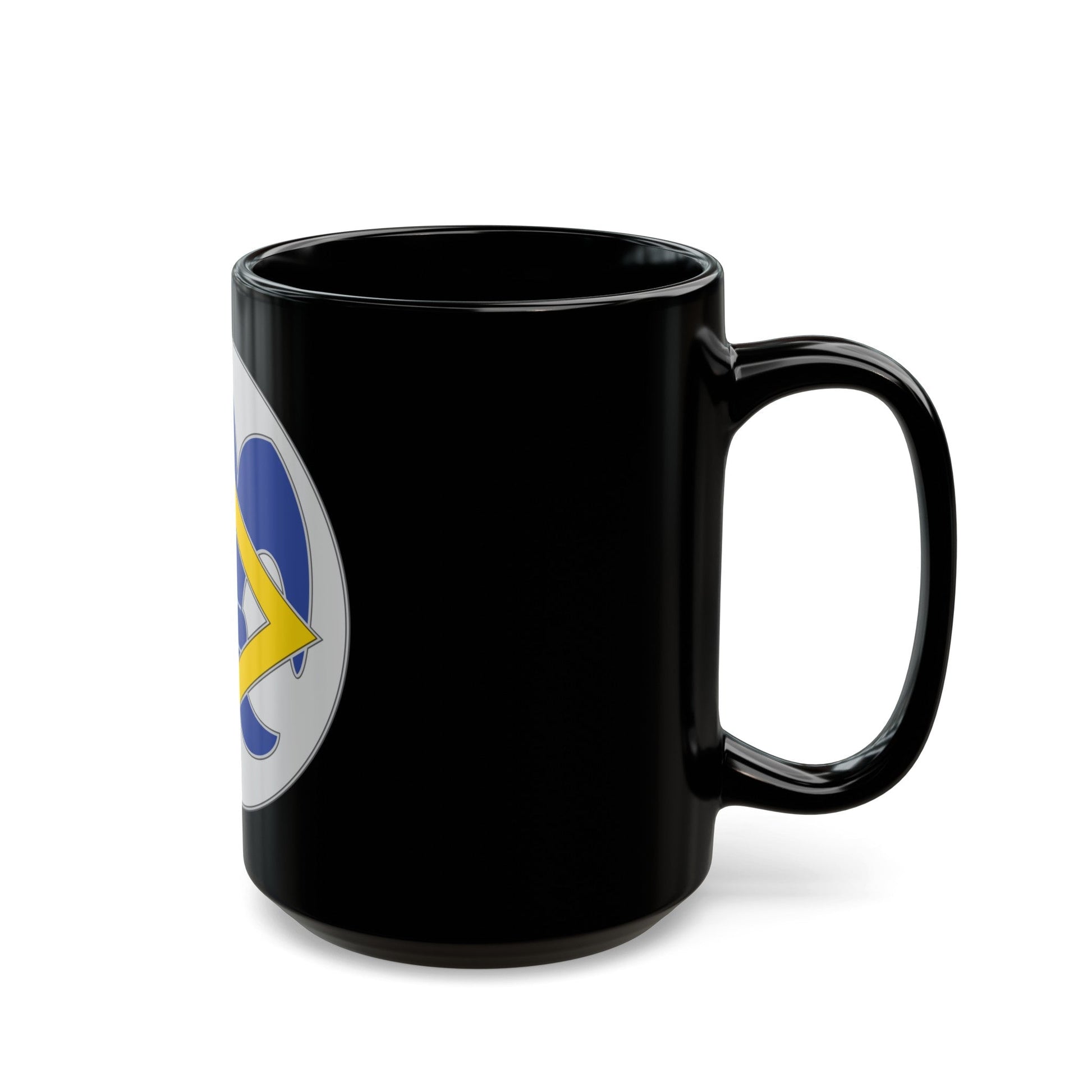 336 Finance Center 3 (U.S. Army) Black Coffee Mug-The Sticker Space