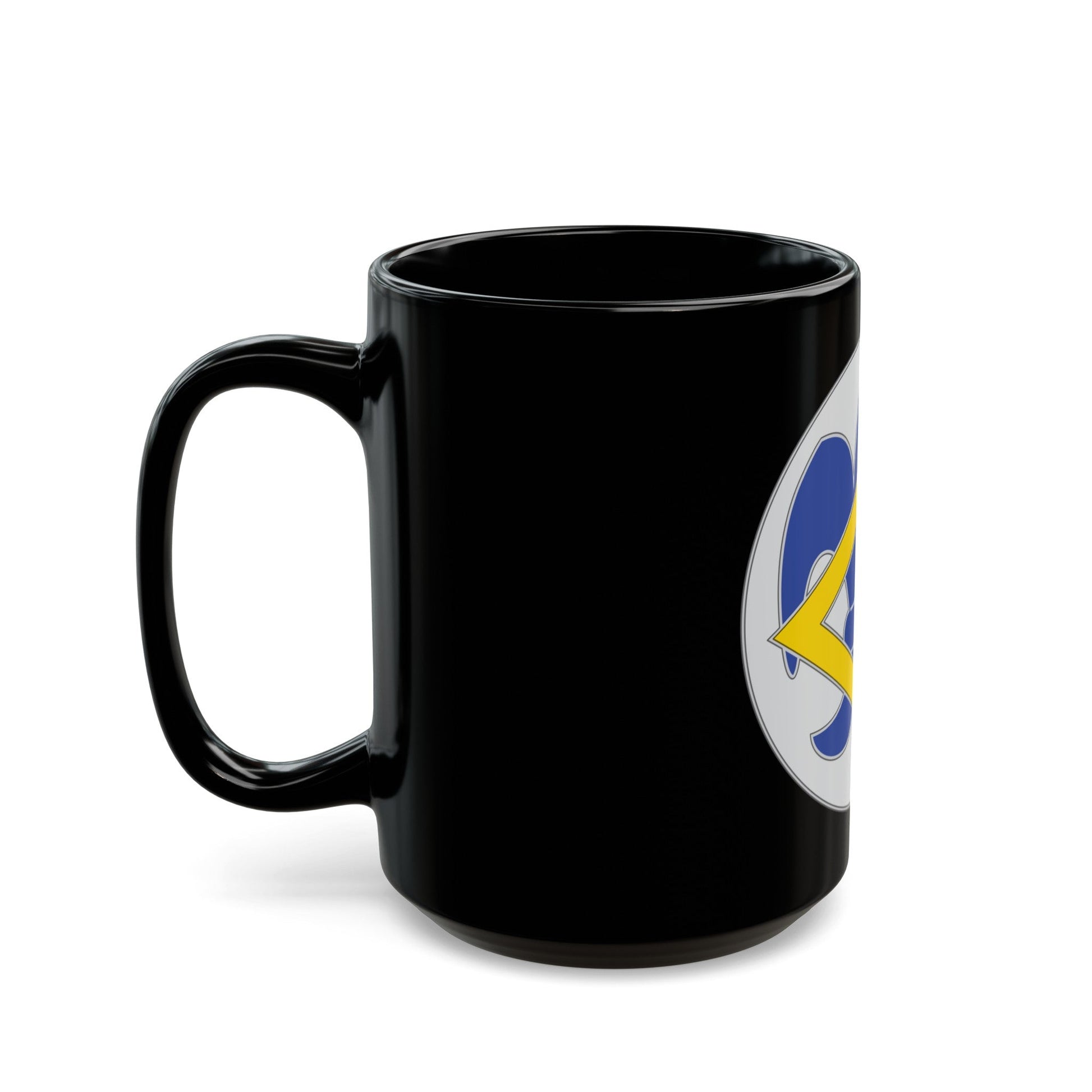 336 Finance Center 3 (U.S. Army) Black Coffee Mug-The Sticker Space