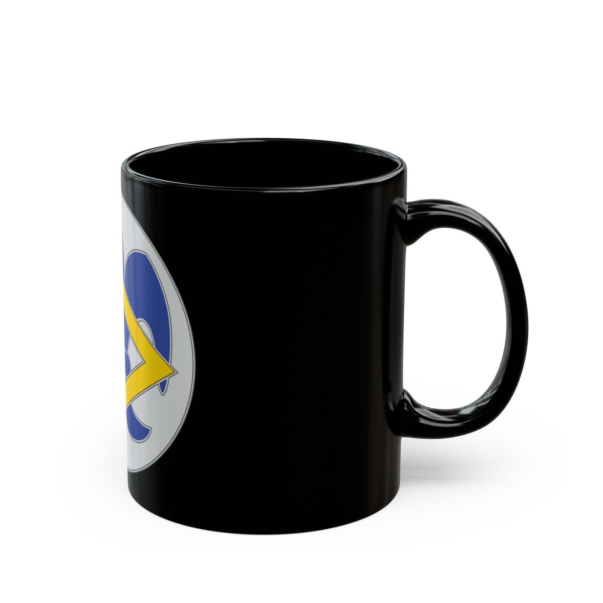 336 Finance Center 3 (U.S. Army) Black Coffee Mug-The Sticker Space