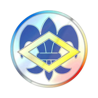 336 Finance Center 3 (U.S. Army) Holographic STICKER Die-Cut Vinyl Decal 6 Inch Holographic - The Sticker Space