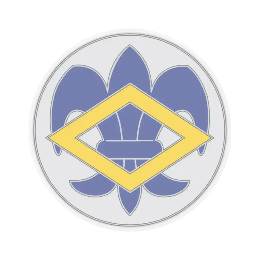 336 Finance Center 3 (U.S. Army) STICKER Vinyl Kiss-Cut Decal 2 Inch Transparent - The Sticker Space