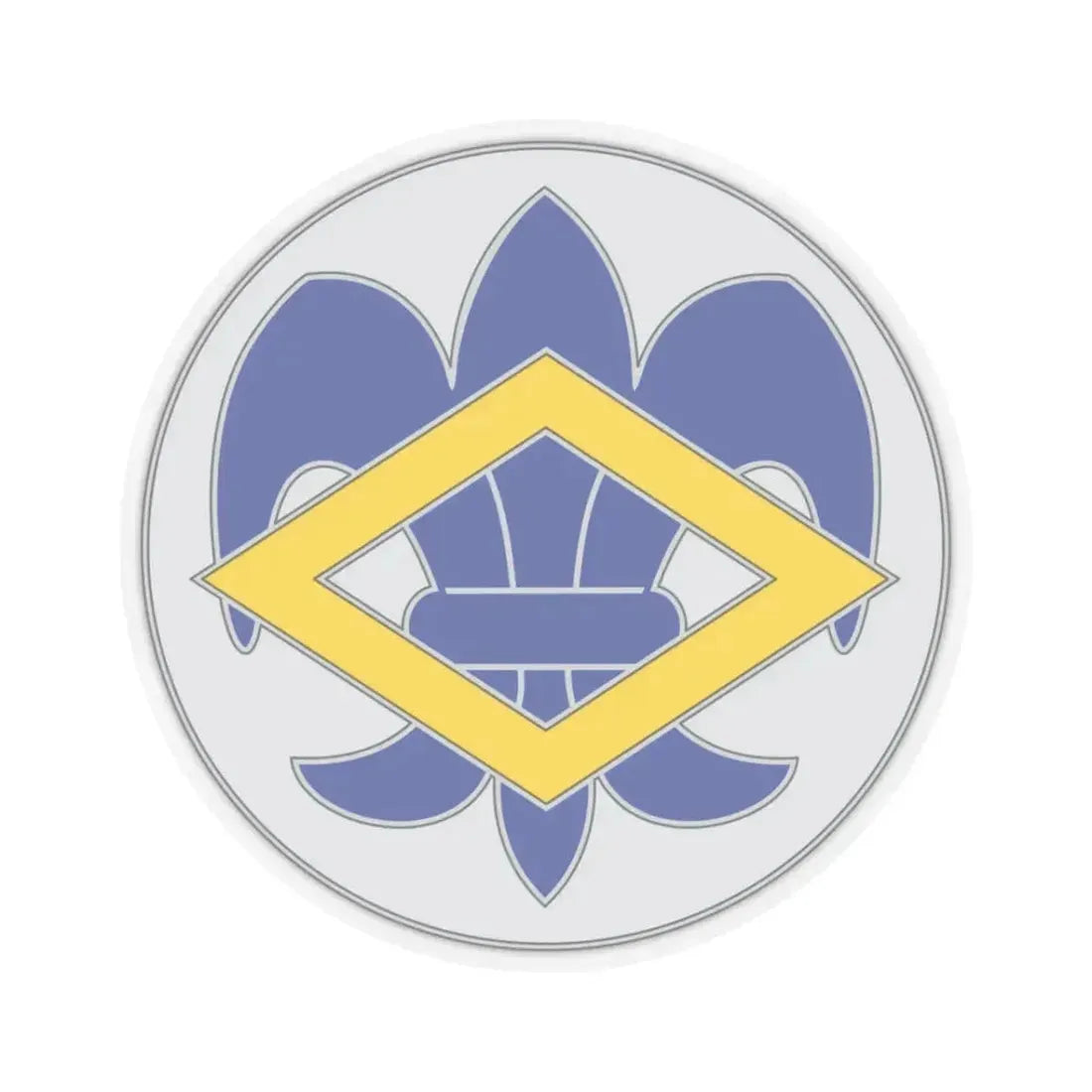 336 Finance Center 3 (U.S. Army) STICKER Vinyl Kiss-Cut Decal 3 Inch Transparent - The Sticker Space