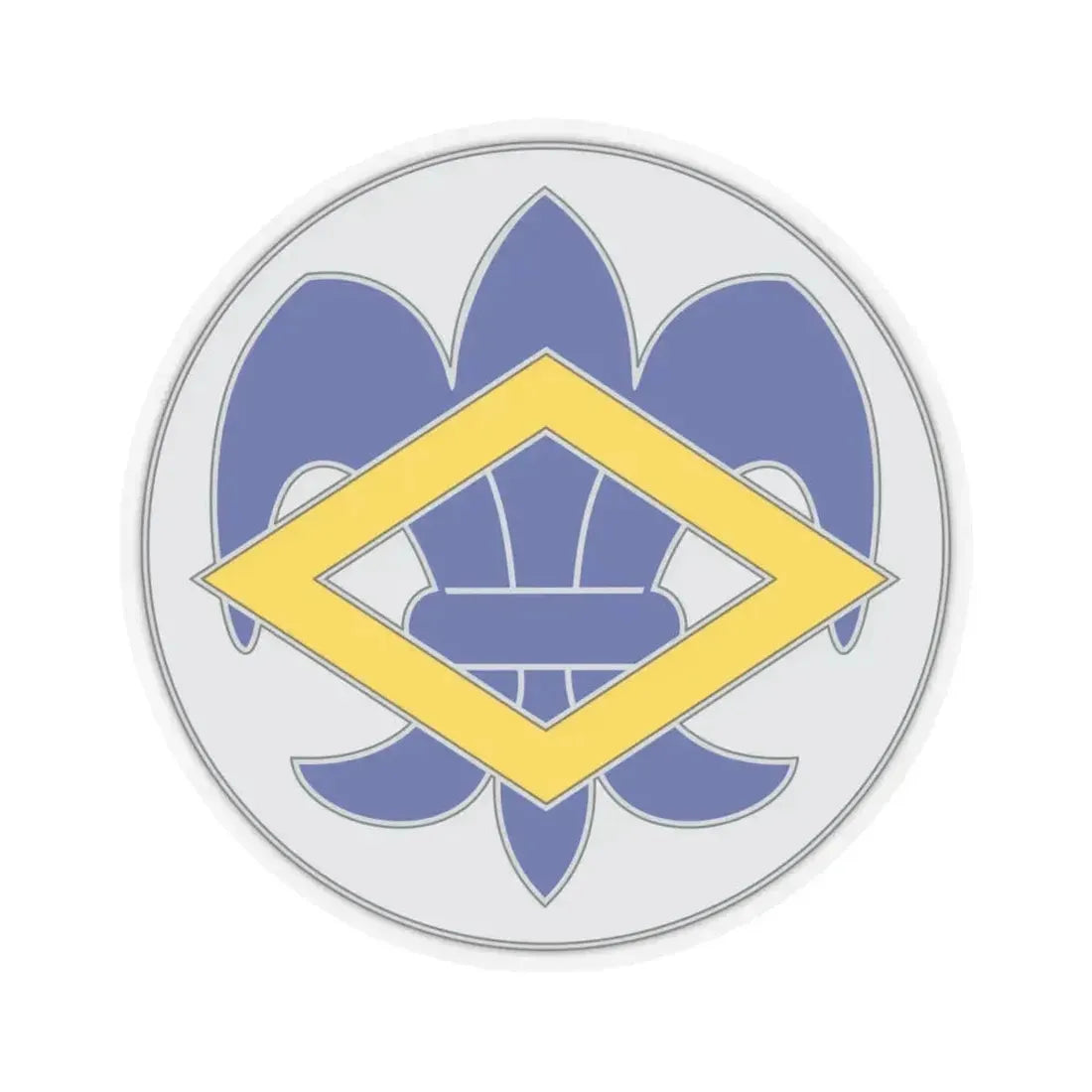 336 Finance Center 3 (U.S. Army) STICKER Vinyl Kiss-Cut Decal 4 Inch Transparent - The Sticker Space