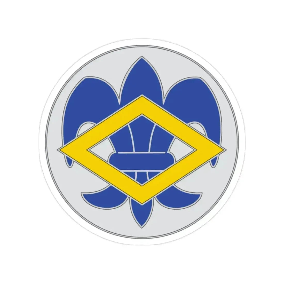 336 Finance Center 3 (U.S. Army) Transparent STICKER Die-Cut Vinyl Decal 2 Inch - The Sticker Space