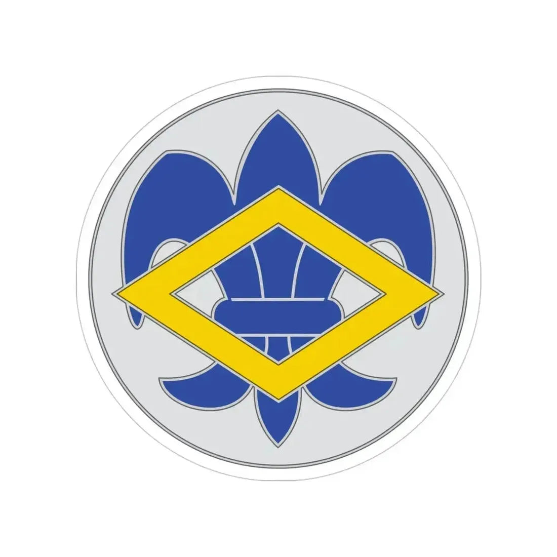 336 Finance Center 3 (U.S. Army) Transparent STICKER Die-Cut Vinyl Decal 4 Inch - The Sticker Space