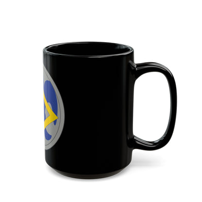 336 Finance Center (U.S. Army) Black Coffee Mug-The Sticker Space