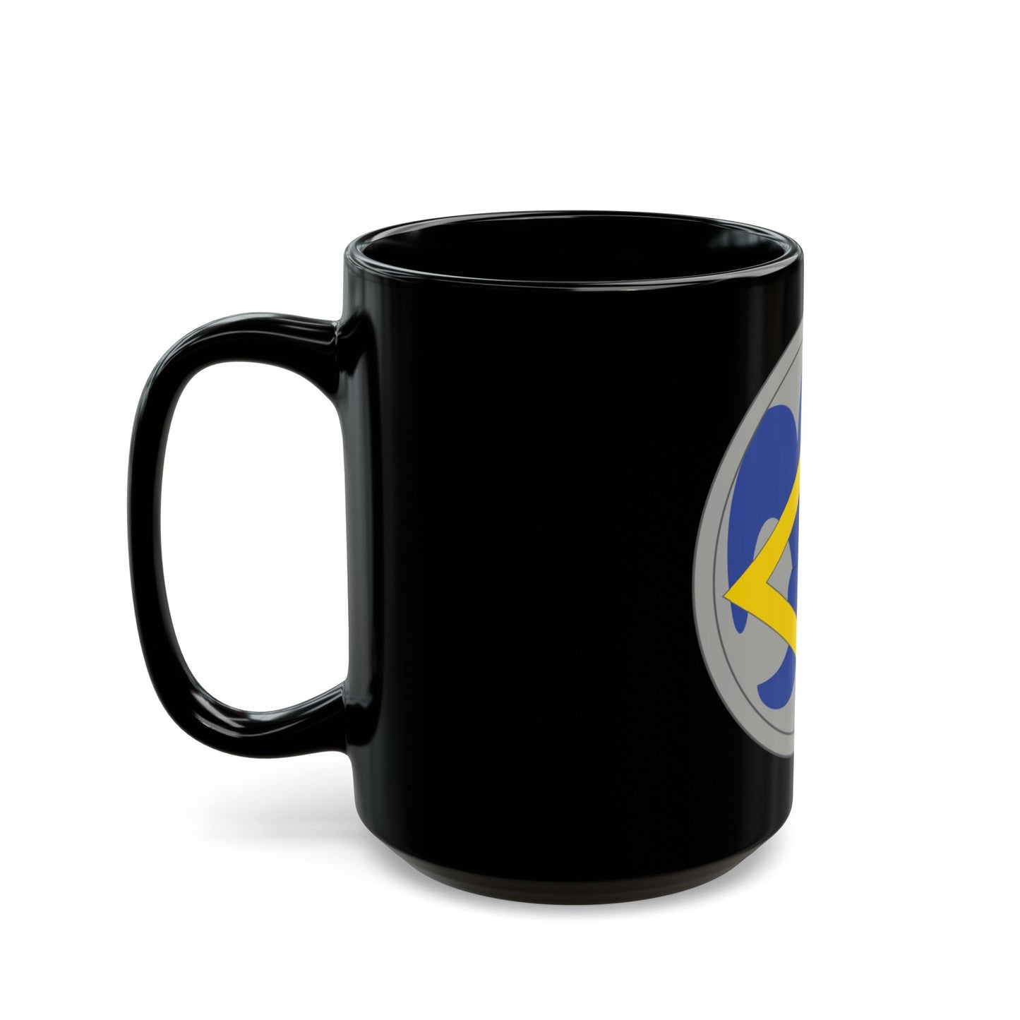 336 Finance Center (U.S. Army) Black Coffee Mug-The Sticker Space