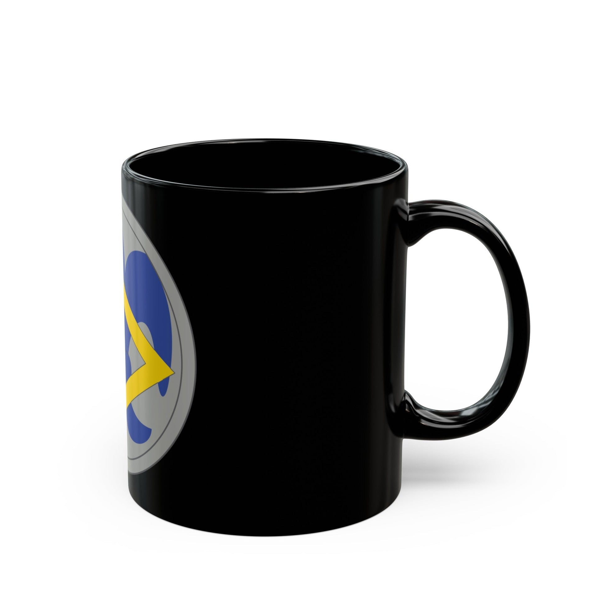 336 Finance Center (U.S. Army) Black Coffee Mug-The Sticker Space