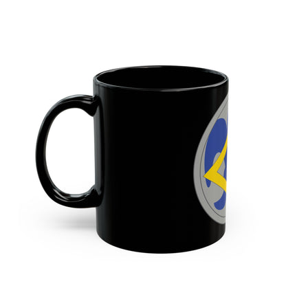 336 Finance Center (U.S. Army) Black Coffee Mug-The Sticker Space