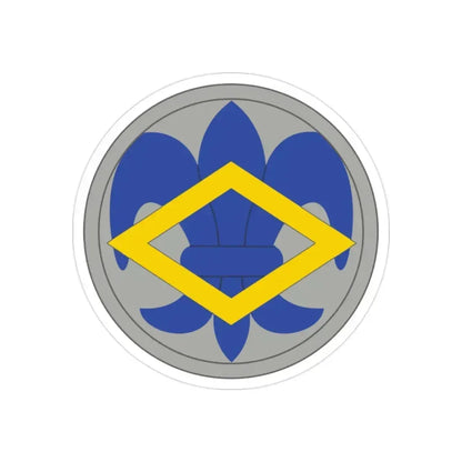 336 Finance Center (U.S. Army) REVERSE PRINT Transparent Die-Cut STICKER 2 Inch Die-Cut Transparent - The Sticker Space