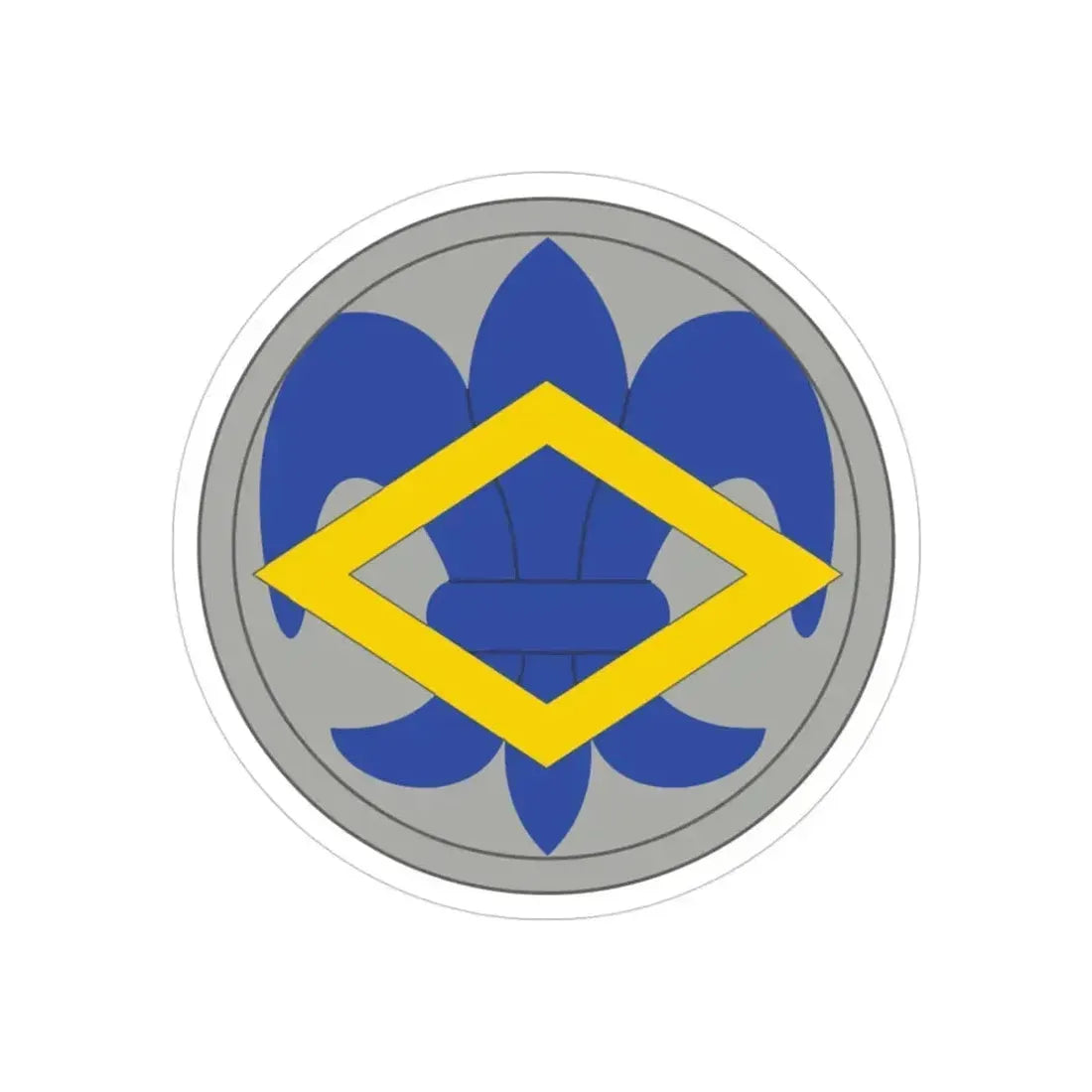 336 Finance Center (U.S. Army) REVERSE PRINT Transparent Die-Cut STICKER 3 Inch Die-Cut Transparent - The Sticker Space
