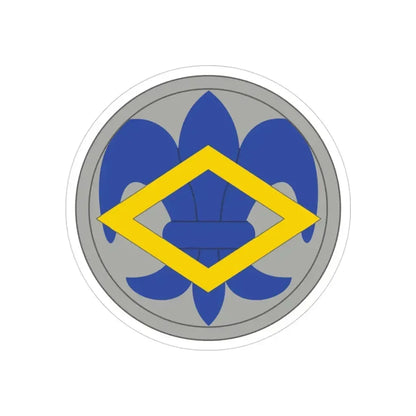 336 Finance Center (U.S. Army) REVERSE PRINT Transparent Die-Cut STICKER 3 Inch Die-Cut Transparent - The Sticker Space