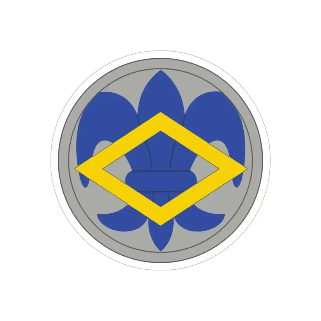336 Finance Center (U.S. Army) REVERSE PRINT Transparent Die-Cut STICKER 6 Inch Die-Cut Transparent - The Sticker Space