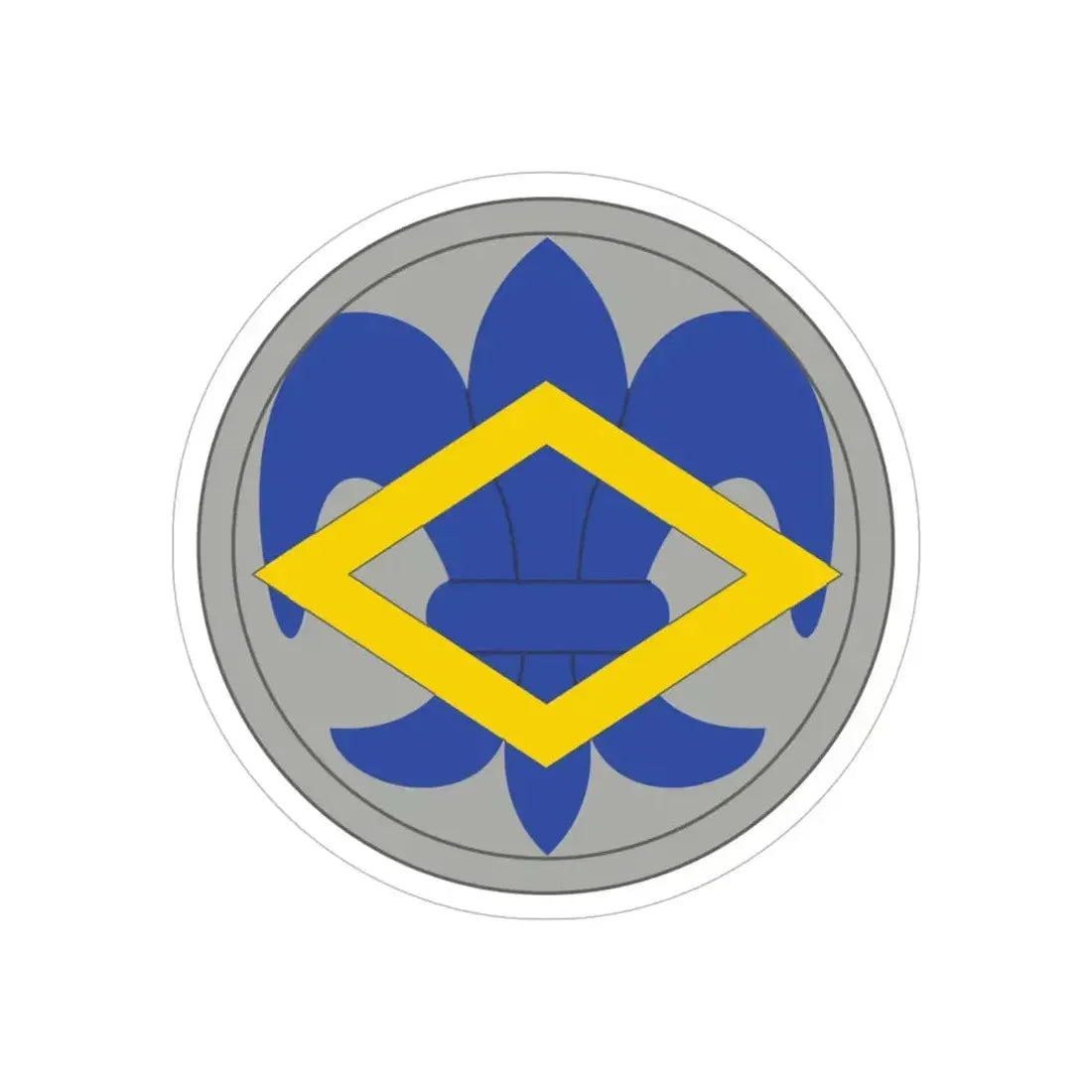 336 Finance Center (U.S. Army) REVERSE PRINT Transparent Die-Cut STICKER - The Sticker Space
