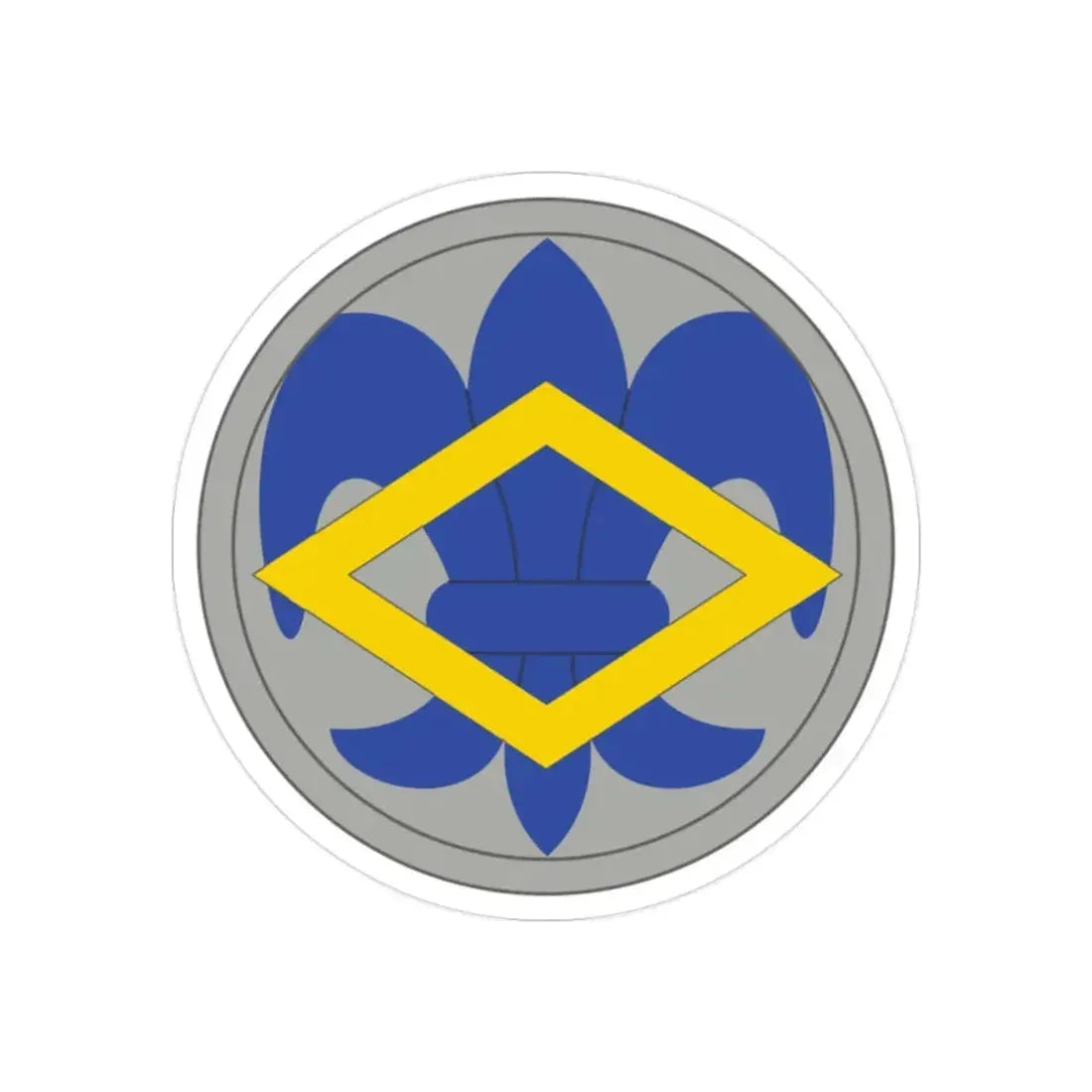 336 Finance Center (U.S. Army) REVERSE PRINT Transparent Die-Cut STICKER - The Sticker Space