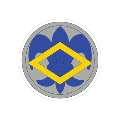336 Finance Center (U.S. Army) REVERSE PRINT Transparent Die-Cut STICKER - The Sticker Space