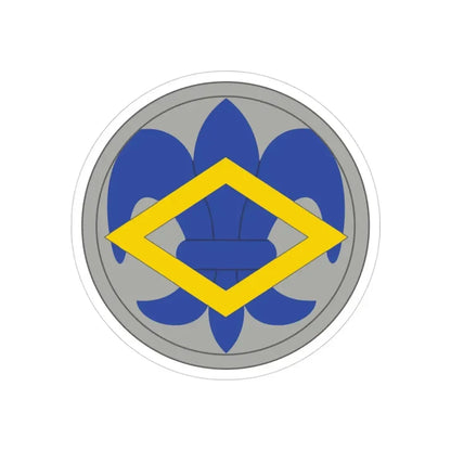 336 Finance Center (U.S. Army) REVERSE PRINT Transparent Die-Cut STICKER - The Sticker Space
