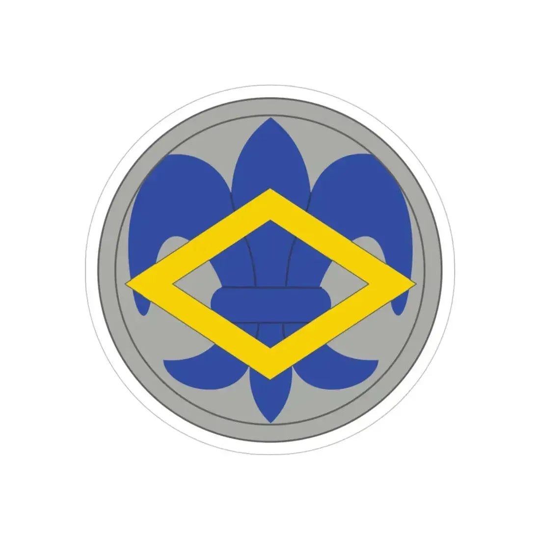 336 Finance Center (U.S. Army) REVERSE PRINT Transparent Die-Cut STICKER - The Sticker Space