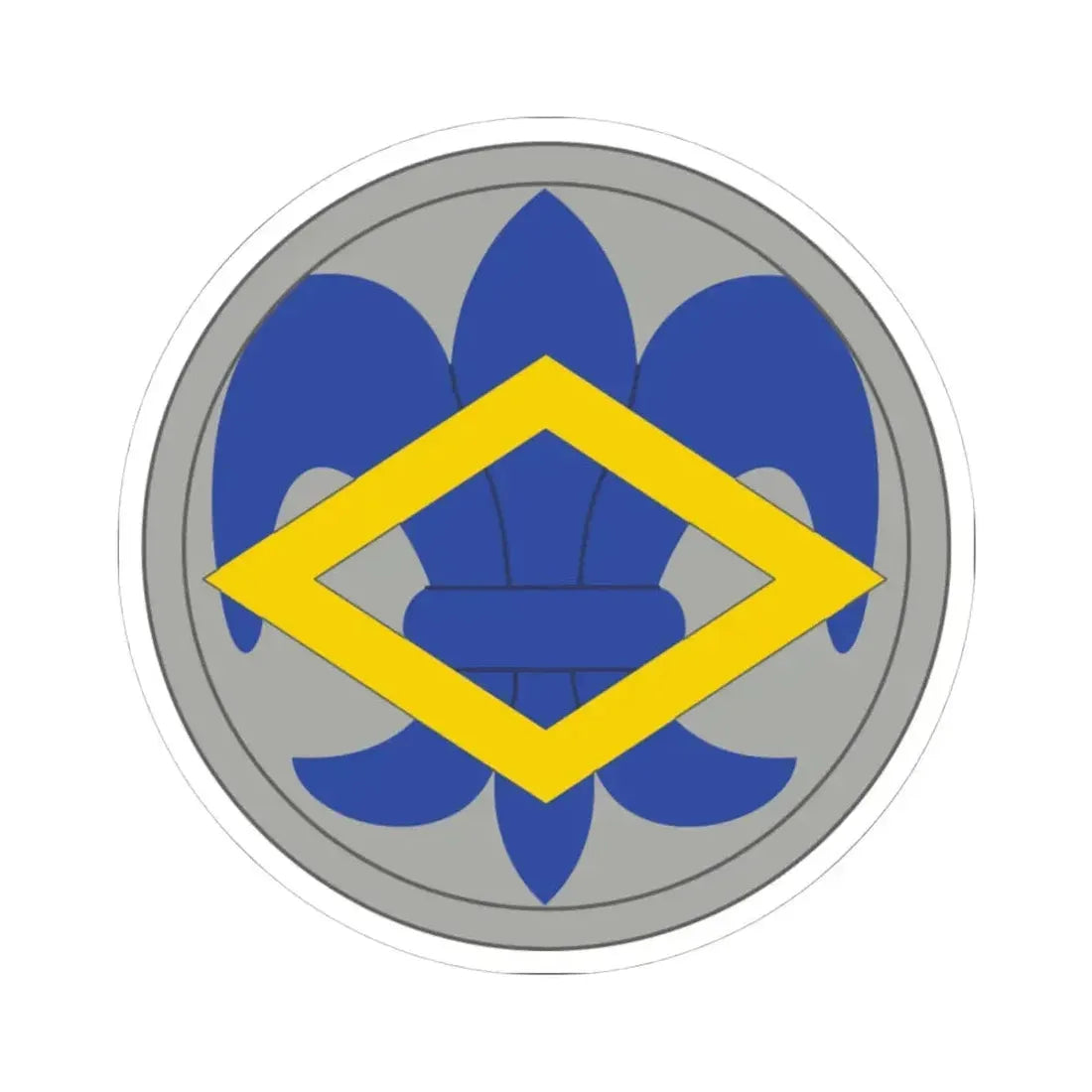 336 Finance Center (U.S. Army) STICKER Vinyl Kiss-Cut Decal 4 Inch White - The Sticker Space