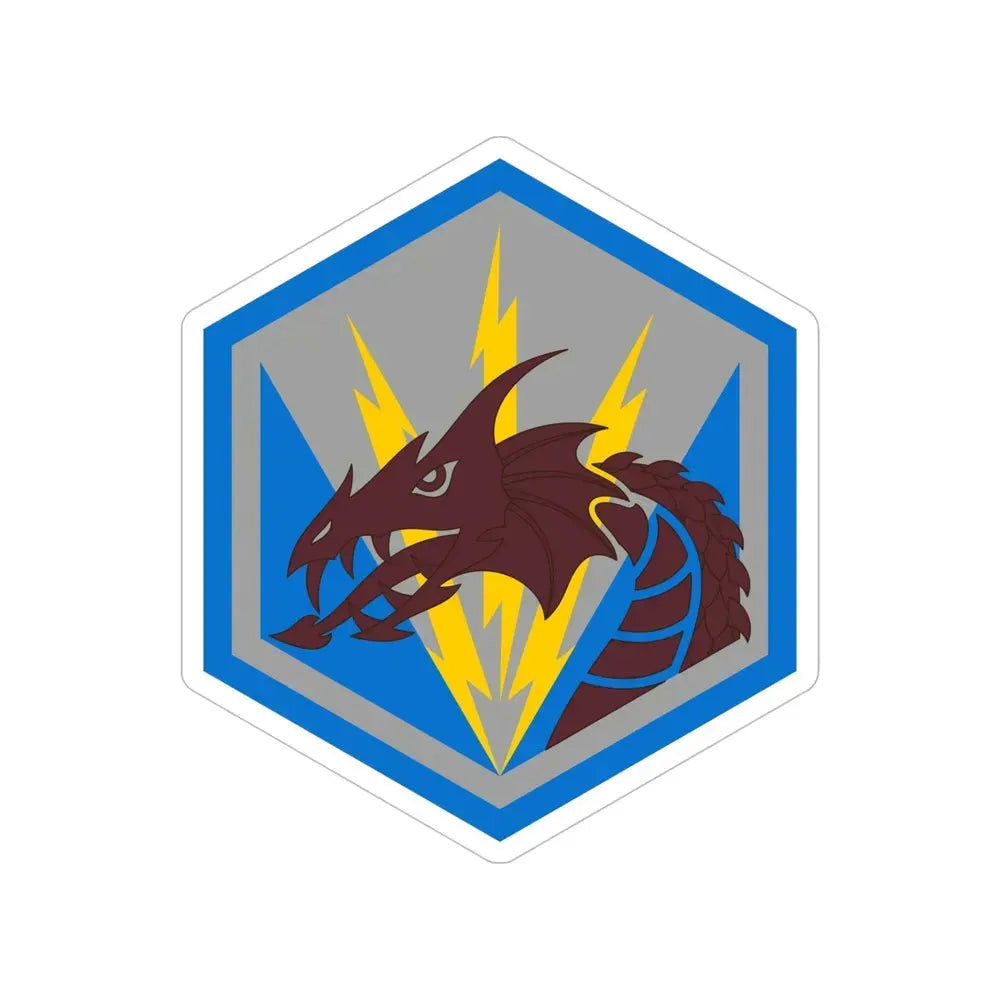 336 Military Intelligence Brigade (U.S. Army) Transparent STICKER Die-Cut Vinyl Decal 6 Inch - The Sticker Space