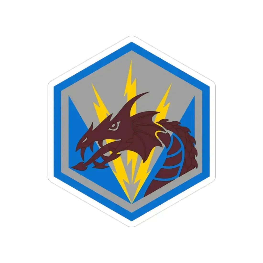 336 Military Intelligence Brigade (U.S. Army) Transparent STICKER Die-Cut Vinyl Decal - The Sticker Space