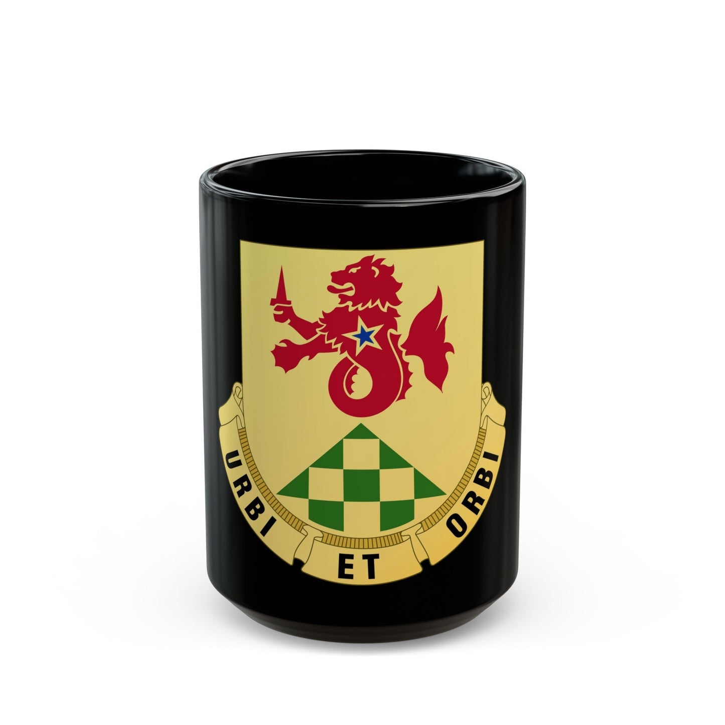 336 Military Police Battalion (U.S. Army) Black Coffee Mug-15oz-The Sticker Space