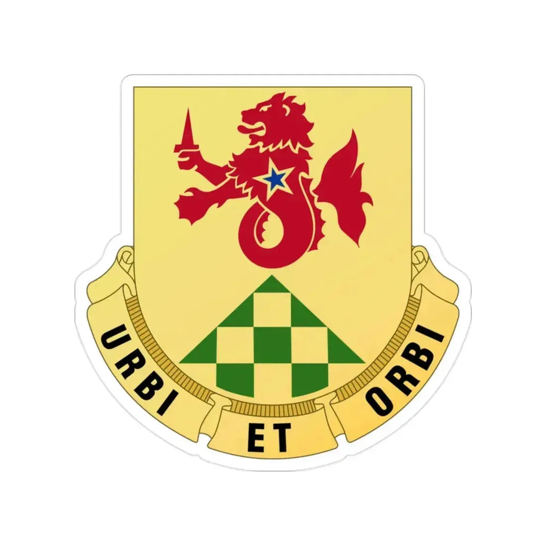 336 Military Police Battalion (U.S. Army) Transparent STICKER Die-Cut Vinyl Decal 2 Inch - The Sticker Space