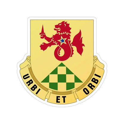 336 Military Police Battalion (U.S. Army) Transparent STICKER Die-Cut Vinyl Decal - The Sticker Space