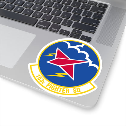 163 Fighter Squadron (U.S. Air Force) STICKER Vinyl Kiss-Cut Decal-The Sticker Space