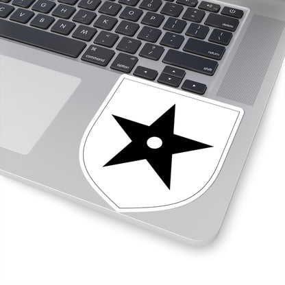 Arms of Baron Clitheroe (England) (Coat of Arms) STICKER Vinyl Kiss-Cut Decal