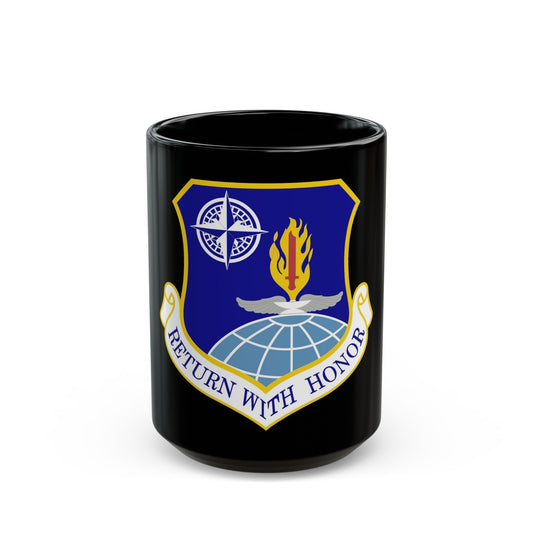 336th Training Group (U.S. Air Force) Black Coffee Mug-15oz-The Sticker Space