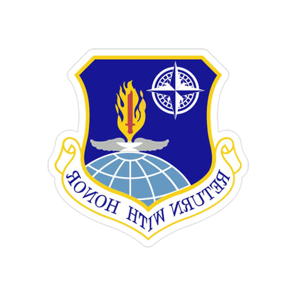 336th Training Group (U.S. Air Force) REVERSE PRINT Transparent STICKER-2" × 2"-The Sticker Space