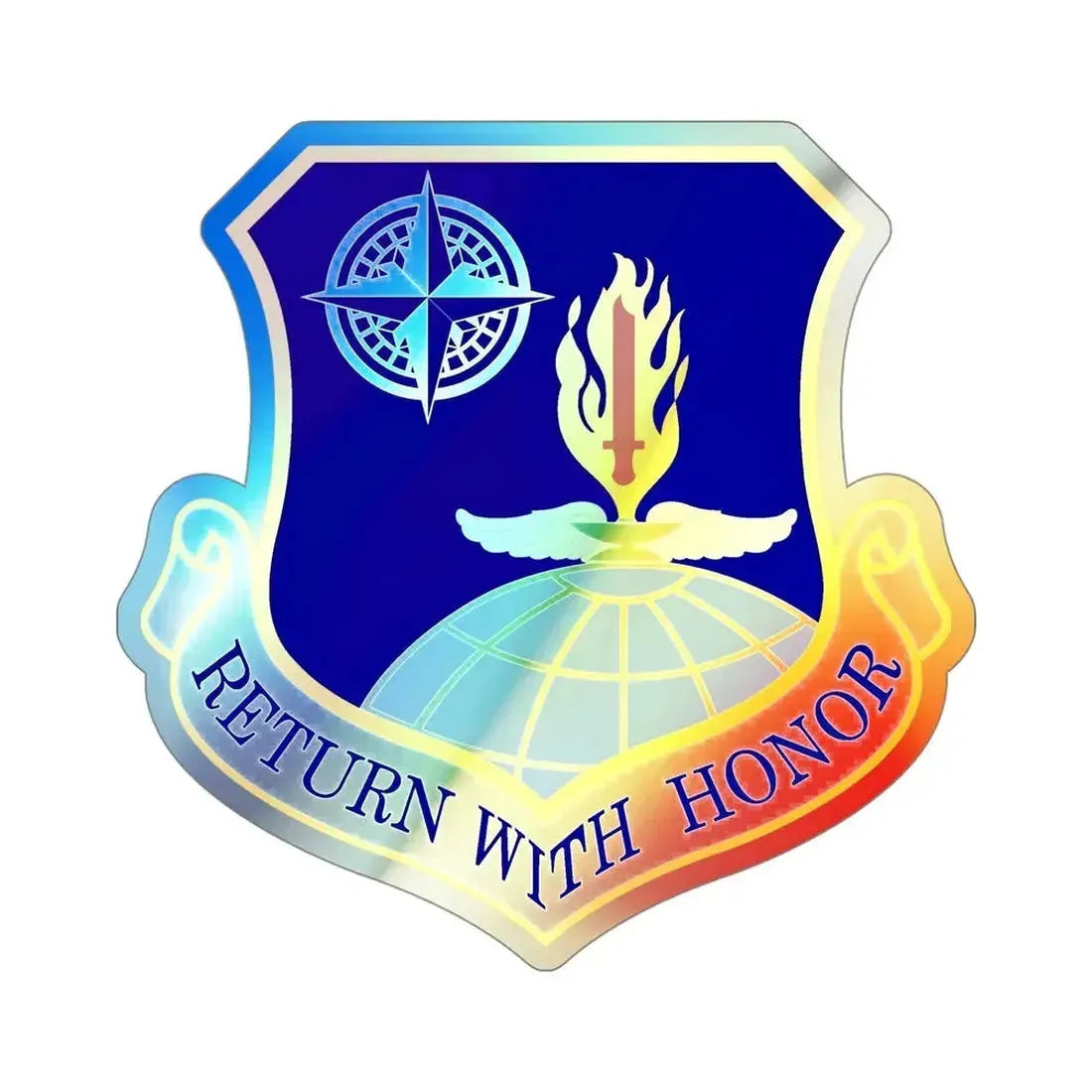 336th Training Group (U.S. Air Force) Holographic STICKER Die-Cut Vinyl Decal - The Sticker Space