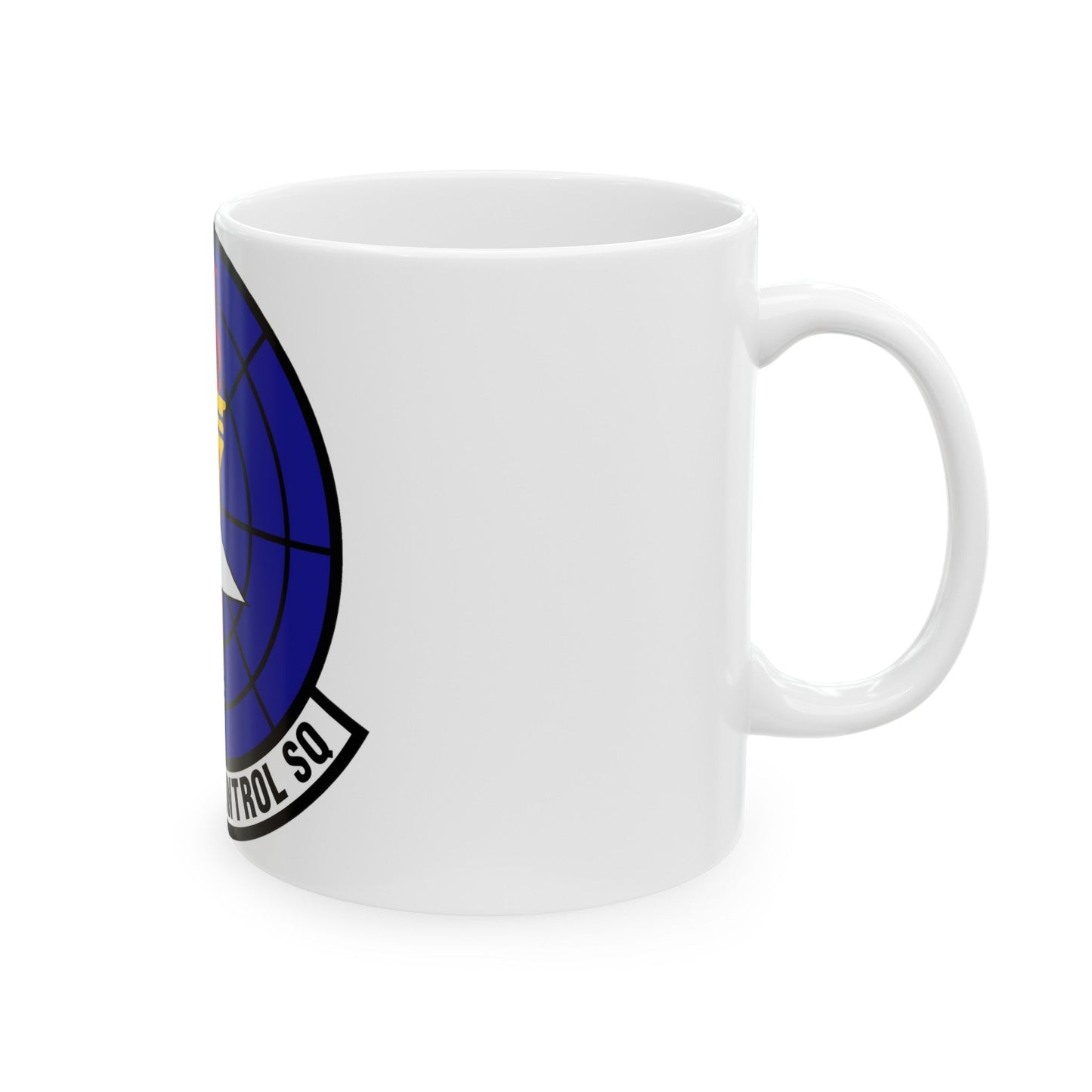 337 Air Control Squadron AETC (U.S. Air Force) White Coffee Mug-The Sticker Space