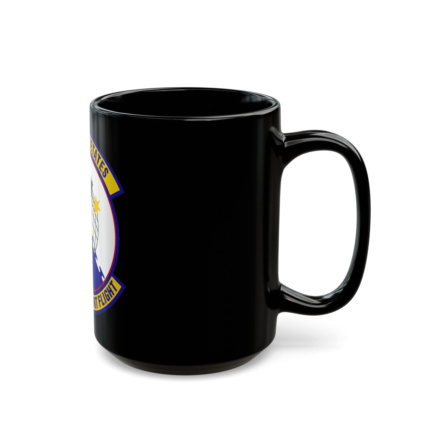 337 Air Support Flight PACAF (U.S. Air Force) Black Coffee Mug-The Sticker Space