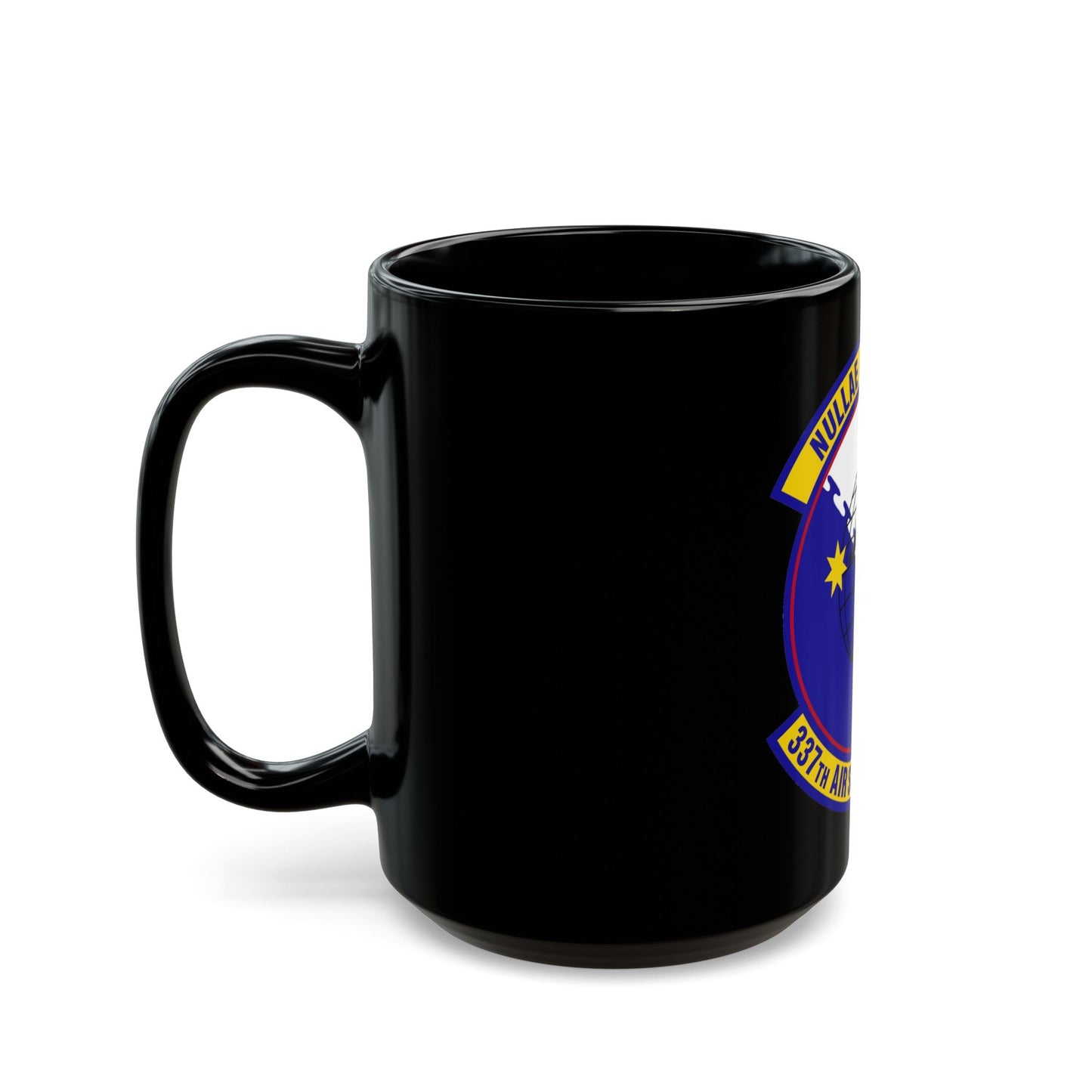 337 Air Support Flight PACAF (U.S. Air Force) Black Coffee Mug-The Sticker Space