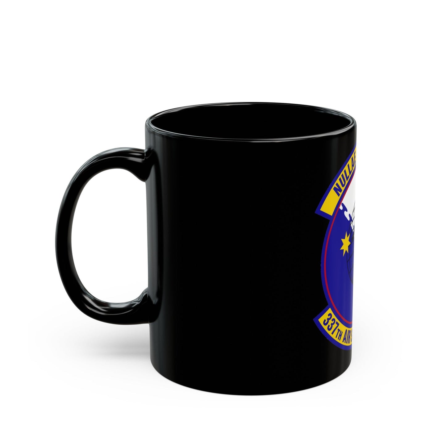 337 Air Support Flight PACAF (U.S. Air Force) Black Coffee Mug-The Sticker Space