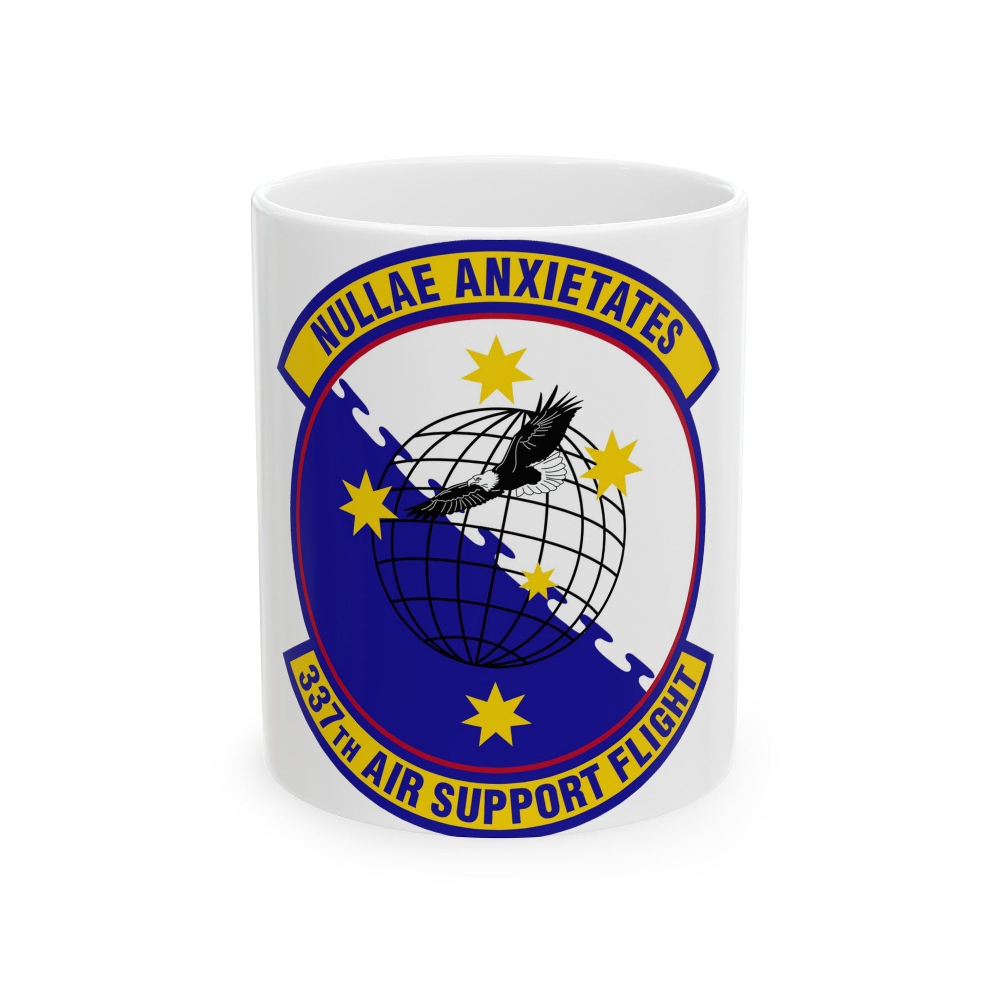 337 Air Support Flight PACAF (U.S. Air Force) White Coffee Mug-11oz-The Sticker Space