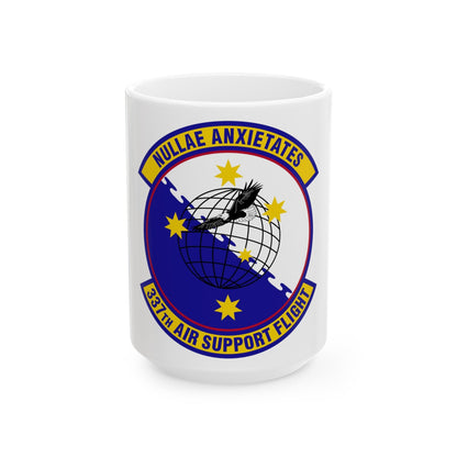 337 Air Support Flight PACAF (U.S. Air Force) White Coffee Mug-15oz-The Sticker Space