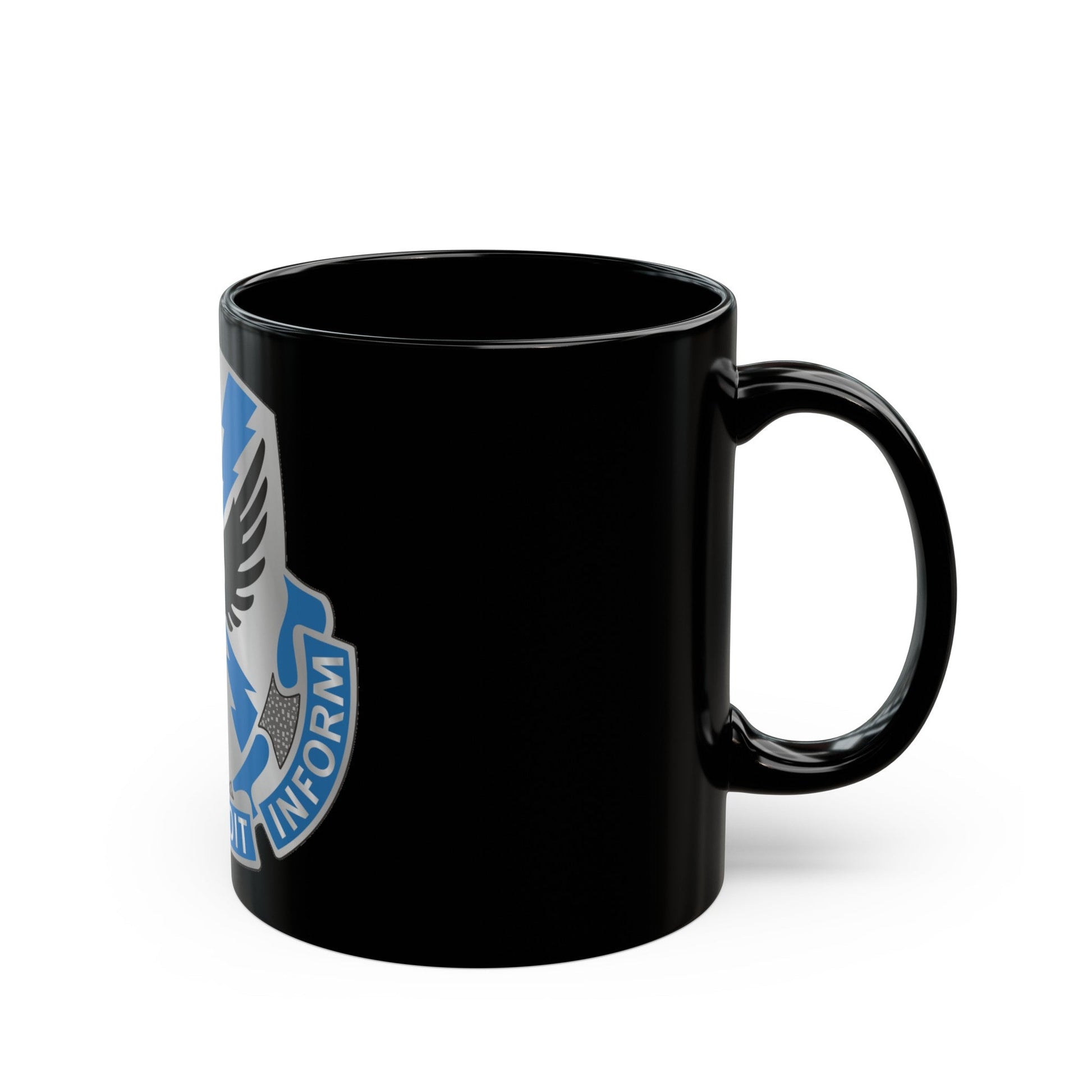 337 Military Intelligence Battalion (U.S. Army) Black Coffee Mug-The Sticker Space